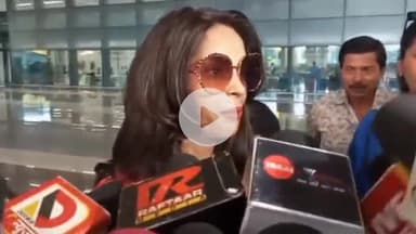 पटना ग्रामीण: अभिनेत्री मल्लिका शेरावत पहली बार पहुंचीं पटना, कहा- 'यहां आकर अच्छा लगा, लिट्टी-चोखा का स्वाद लेना चाहती हूं'