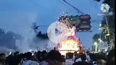 বজবজ ১: তিন দশক পর পুনরায় চালু হলো বজ বজ কালিবাড়ির রথ রথযাত্রায় উপচে পড়েছে ভক্তদের ভিড়  আতশবাজি প্রদর্শনী আয়োজন করা হয়েছে