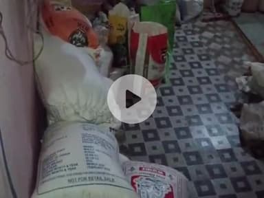 सारंगपुर: गरीबों का राशन काला कारोबार, व्यापारी के घर से 20 क्विंटल चावल ज़ब्त