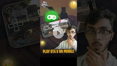 Play PC GAMES on Mobile 🤩#office #jio #jiogames #jiocloudgaming #jiogaming #playgtaonmobile #gta