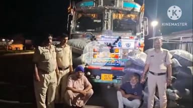 जीरन: जीरन पुलिस ने ट्रक से 560 किलो डोडाचूरा किया ज़ब्त, 2 तस्कर गिरफ्तार