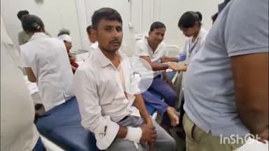 जहानाबाद: दक्षिणी पेट्रोल पंप के पास बाइक सवार दो लोग घायल, सदर अस्पताल में भर्ती