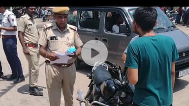 बूंदी: यातायात नियमों का उल्लंघन करने वाले 10 से ज्यादा दोपहिया और चौपहिया वाहन चालकों के चालान काटे गए