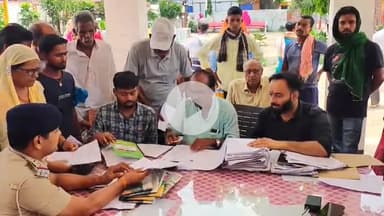 सुल्तानगंज: सुल्तानगंज थाना परिसर में भूमि विवादों के समाधान के लिए जनता दरबार लगा