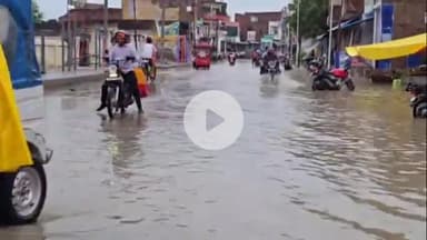 मंझनपुर: देहातों से बदतर हो गया कौशाम्बी जिला मुख्यालय हर तरफ़ फैला बरसात का पानी, बात करने से कतरा रहे अध्यक्ष #jansamasya