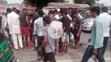 हसनपुर: हसनपुर गांव शाहपुर कला के पास तेज रफ्तार दो बाइकों की भिड़ंत, तीन घायल, हालत गंभीर