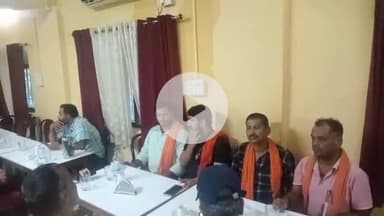 गोपद बनास: वीथिका भवन में शिवसेना प्रदेश उपाध्यक्ष ने पत्रकार वार्ता में दी जानकारी