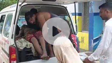 भभुआ: ओरगांव गांव में झोपड़ी के अंदर बैठे पति-पत्नी को आकाशीय बिजली की चपेट में आने से पत्नी झुलसी