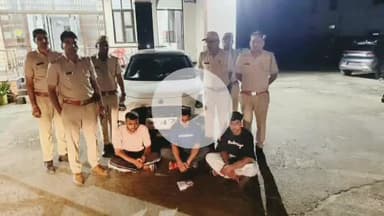 हमीरगढ़: हमीरगढ़ पुलिस ने 21 ग्राम अवैध स्मैक पाउडर व 1 स्विफ्ट कार जब्त कर 3 अभियुक्तों को किया गिरफ्तार