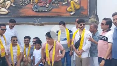 पूरनपुर: पूरनपुर से अमरनाथ यात्रा के लिए रवाना हुआ पहला जत्था, 9 शिव भक्तों को दी गई विदाई