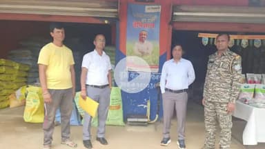 चान्हो: बीडीओ ने प्रखंड के खाद, बीज और कीटनाशक दुकानों का किया औचक निरीक्षण