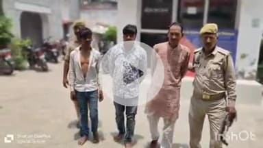 फिरोज़ाबाद: थाना दक्षिण पुलिस ने शांति भंग के मामले में तीन आरोपियों को किया गिरफ्तार