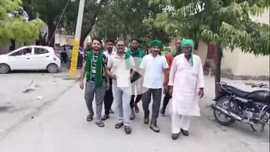 हसनपुर: हसनपुर तहसील पर भाकियू भानु के पदाधिकारी पहुंचे, अपनी मांगों को लेकर एसडीएम को सौंपा ज्ञापन