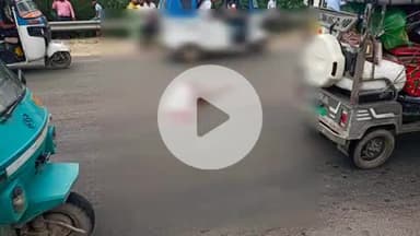 कानपुर: गुजैनी हाईवे पर ट्रक ने बाइक सवार को रौंदा, मौके पर हुई दर्दनाक मौत