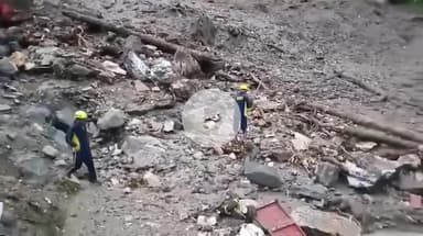 राजगढ़ी: तहसील बडकोट अंतर्गत अतिवृष्टि से भारी नुकसान, 8 से 9 मजदूरों के लापता होने की सूचना