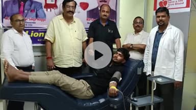 जौनपुर: कुत्तुपुर तिराहा पर लायंस क्लब के बैनर तले हुआ रक्तदान