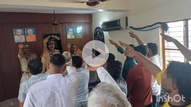 बागपत: बालेनी थाना प्रभारी ने 10 वर्षों में विभिन्न अपराधों में सम्मिलित आरोपियों को थाने बुलाकर अपराध न करने की दिलाई शपथ