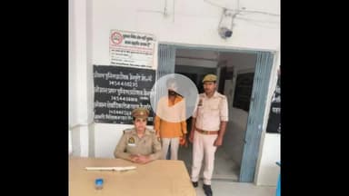 करहल: करहल पुलिस ने एक अभियुक्त को एक तमंचा और कारतूस के साथ गिरफ्तार किया, लिखा-पढ़ी कर भेजा न्यायालय