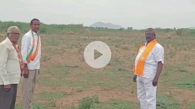 కనిగిరి: నడికుడి కాళహస్తికి జరుగుతున్న రైల్వే లైన్ పనులను పామూరు వద్ద పరిశీలించిన కనిగిరి బిజెపి ఇన్ ఛార్జ్ వెంకటరమణయ్య