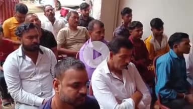 कांके: रांची के हरमू में बीजेपी नेताओं और कार्यकर्ताओं ने पीएम मोदी के 'मन की बात' कार्यक्रम को सुना