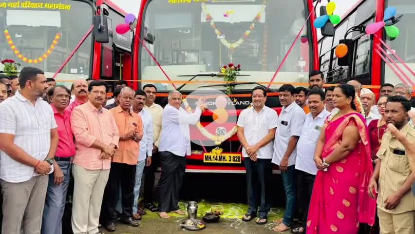 गगनबावडा: आमदार चंद्रदीप नरके यांच्या पाठपुराव्याला यश; गगनबावडा एसटी आगाराला मंजूर झालेल्या १० नवीन एसटी बसपैकी ५ बस मिळाल्या