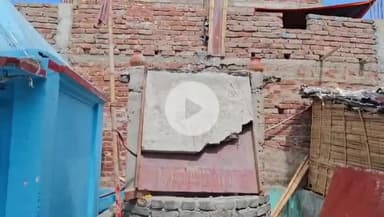 सुपौल: नगर परिषद वार्ड 24 में पुराने कुएं की छत गिरी, लोग बाल-बाल बचे