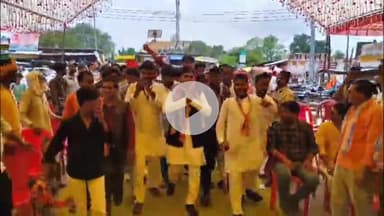 मोठ: राष्ट्रवादी पार्टी के राष्ट्रीय अध्यक्ष के प्रथम नगर आगमन पर समथर में कार्यकर्ताओं ने किया भव्य स्वागत