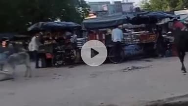 चंदला: चंदला में हाथ ठेला संचालकों की मनमानी, प्रशासन की अनदेखी से लोग परेशान #jandamasya