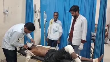 चूरू: पुराने कलेक्ट्रेट के पास अनियंत्रित होकर पलटा ऑटो, रामसरा का युवक हुआ घायल