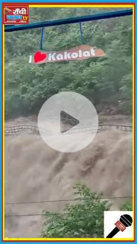 ककोलत जलप्रपात में बवाल | भारी बारिश से मची भगदड़ | KAKOLAT JHARNA FLOOD 2025 | Breaking News #news #Kakolat #BiharNews