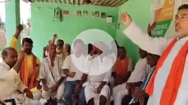 बेनीपुर: बेनीपुर में भाजपा कार्यकर्ताओं ने जगह-जगह पीएम मोदी के 'मन की बात' कार्यक्रम को सुना