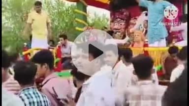 खरगौन: जगन्नाथ रथ यात्रा में उमड़ी भक्तों की भीड़