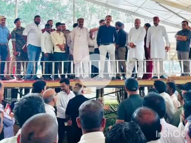 चितरंगी: सरई में CM के प्रस्तावित दौरे को लेकर MLA देवसर, कलेक्टर व SP ने किया कार्यक्रम स्थल का निरीक्षण