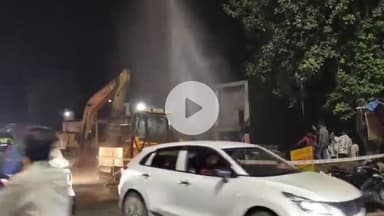 अजमेर: 9 नंबर पेट्रोल पंप पर विकास कार्यों में बड़ी लापरवाही, फटी पाइपलाइन से लाखों लीटर पानी बर्बाद, वायरल वीडियो आया सामने