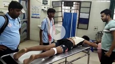 पूसा: पुसा यूनिवर्सिटी में साइकिल रेस के दौरान साइकिल से गिरकर एक युवक जख्मी