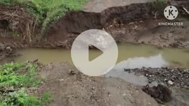 हिंगणघाट: काचंनगाव पवणी अल्लीपूर पांदन रस्ता मुसळधार पावसामुळे गेला वाहून: मार्गावर पुलाची शेतकऱ्यांची मागणी