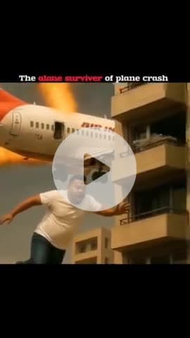 plan crash He Survive Air India Crash #Ahamdabad #factmine #skillstargamer @skillstargamer