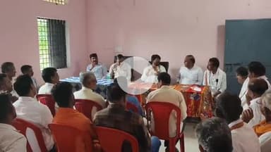 बटियागढ़: हारट गांव पहुंचे राज्यमंत्री लखन पटेल, पंडित विपिन बिहारी जी महाराज के विचारों का किया स्वागत