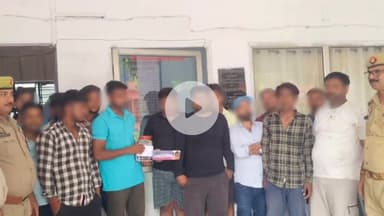 मिर्ज़ापुर: विंध्याचल में जुआ खेल रहे 14 जुआरियों को नवागत थाना प्रभारी ने किया गिरफ्तार, मौके से ₹73,630 नगद बरामद