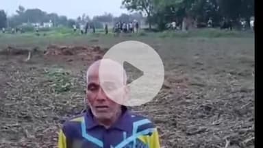 प्रतापगढ़: विझला गांव में स्टे के बावजूद राजस्व कर्मियों ने खड़ी फसल की जुताई करा दी, शिकायत डीएम से की गई