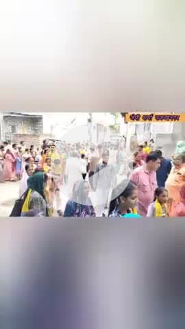 अमरधाम श्री हरि मंदिर फरुखनगर में हर्षोल्लास से तीसरी बार निकाली, भगवान जगन्नाथ महाप्रभु की रथ यात्रा।
