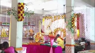 बल्दीराय: शादीपुर आश्रम में भगवान श्री राम जन्म की कथा सुनकर श्रोता हुए भाव विभोर, महिलाओं ने गया सोहर गीत