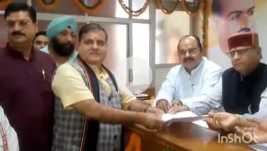 देहरादून: सीएम धामी की उपस्थिति में महेंद्र भट्ट ने किया नामांकन, कल होगा बीजेपी प्रदेश अध्यक्ष के नाम का ऐलान