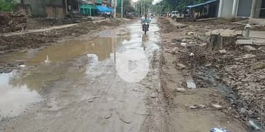 पोरसा: किर्रायच रोड की हालत खराब, वाहन चालक व ग्रामीण परेशान