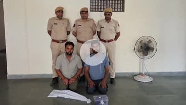 चूरू: बुंटिया रोड़ व शीतला मंदिर के पास पुलिस ने 2 बदमाशों को अवैध हथियारों सहित गिरफ्तार किया, रिमांड पर लिया