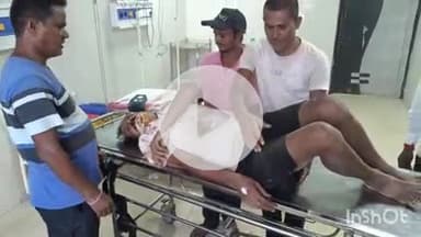 आरा: बहिरो गांव में काम करते समय छत से गिरा मजदूर, आरा सदर अस्पताल में भर्ती