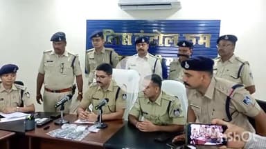कटनी नगर: हाईवे पर लूट के आरोपियों को पुलिस ने किया गिरफ्तार, पुलिस अधीक्षक ने प्रेस वार्ता में दी जानकारी