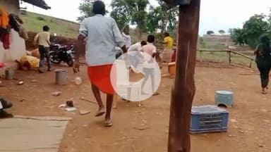 गोपद बनास: सीधी जिले के माड़ा पानी में जमीनी विवाद में दो पक्षों के बीच लाठी-डंडे चले, वीडियो वायरल