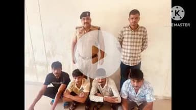लोहारू: गांव सिंघानी में शराब ठेके के सेल्समैन पर हमला करने के मामले में पुलिस ने 4 आरोपियों को किया गिरफ्तार