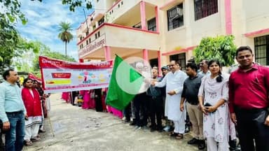 रामपुर: मंगलवार को सीएमओ कार्यालय पर विधायक आकाश सक्सेना ने संचारी रोग नियंत्रण और दस्तक अभियान का शुभारंभ किया